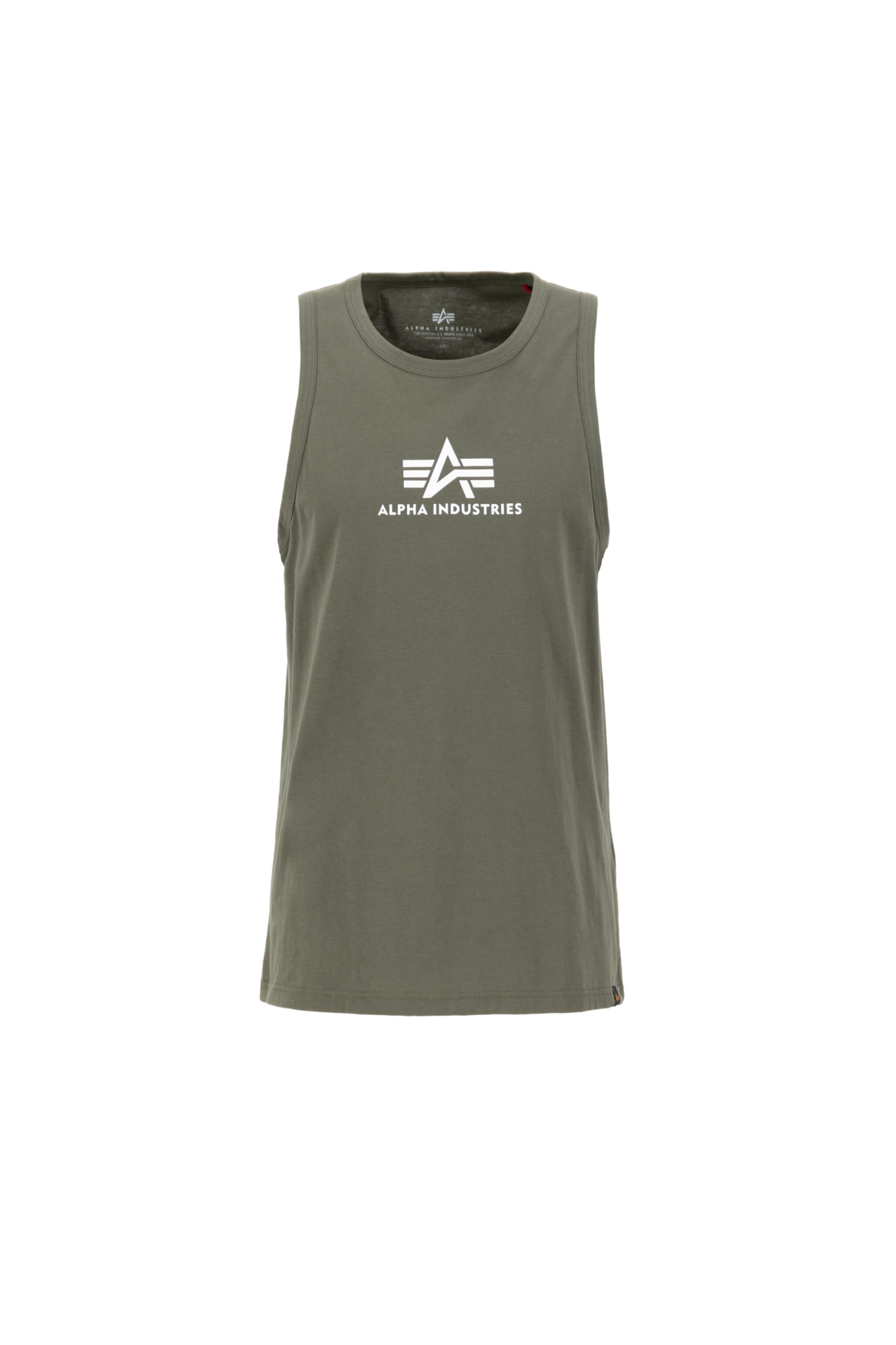 Alpha Industries Basic Tank T-Shirt for Men Dark Olive
