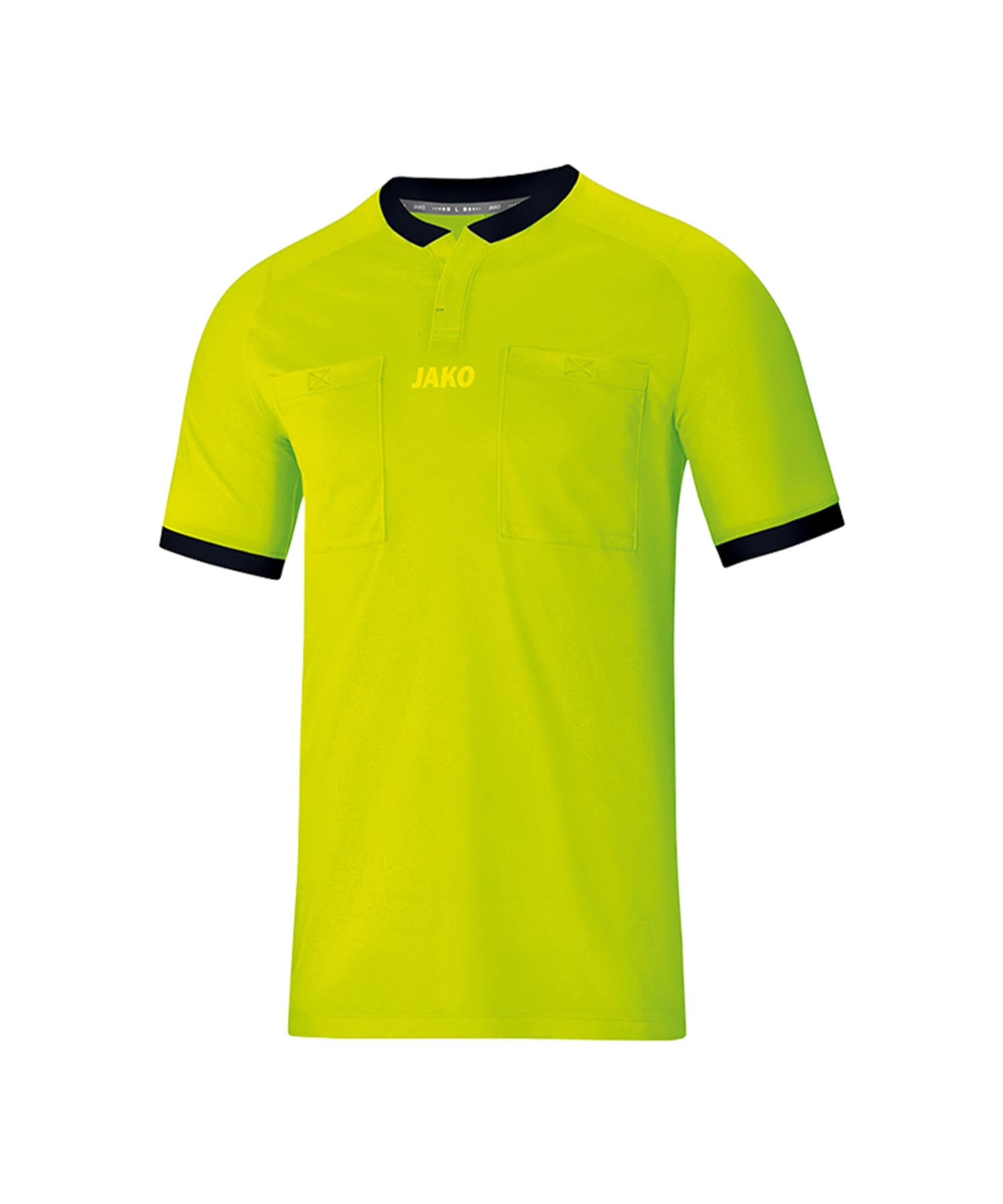 JAKO Men's Schiedsrichter Trikot KA Football Shirt, Lemon, M