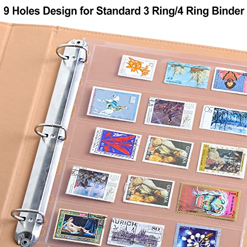 Stamp Collection Inserts - Collector Stamp Album 12 Sheets With 4 Mixed Sizes Single Side For Stamp Collection Binder Kit Is02Mx112 #TOP5