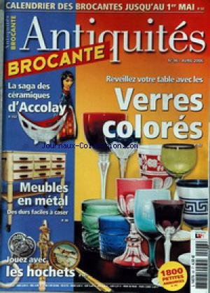 ANTIQUITES BROCANTE [No VERRES