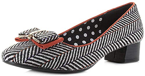 Escarpins Ruby Shoo June à bout fermé avec finitions texturées et détails couture