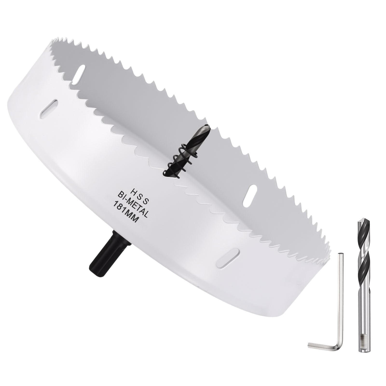 Scie-cloche M42 181 mm DTGN pour acier bois et PVC de 7-9/64 pouces