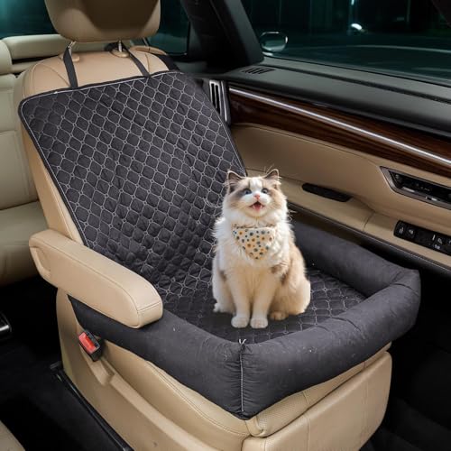 Asiento coche perros con protector antimanchas para proteger tu SUV de viajes 7