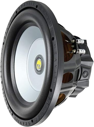 Miniatura 2 de Gravity Audio 2400 W Potencia máxima 12 "Dos subwoofer premium para coche 4 OHM IMPED DVC 2 Sub y Audiotek Audio para coche doble 12 pulgadas