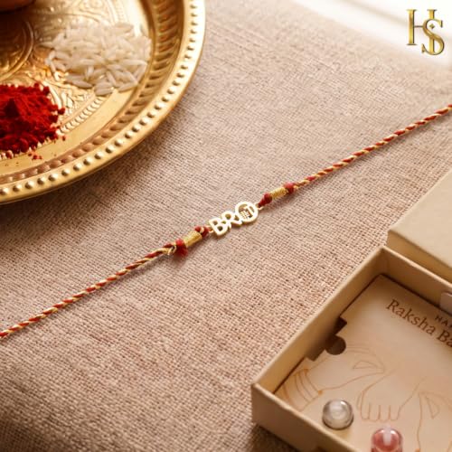 Image of HighSpark 925 Silver Rakhi for Bhai | Stylish Cool Bro Rakhi for Boys & Men | Lovely Gift