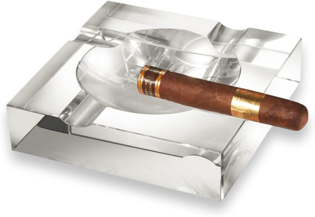 Visol Ramses Crystal Heavy Duty Cigar Ashtray