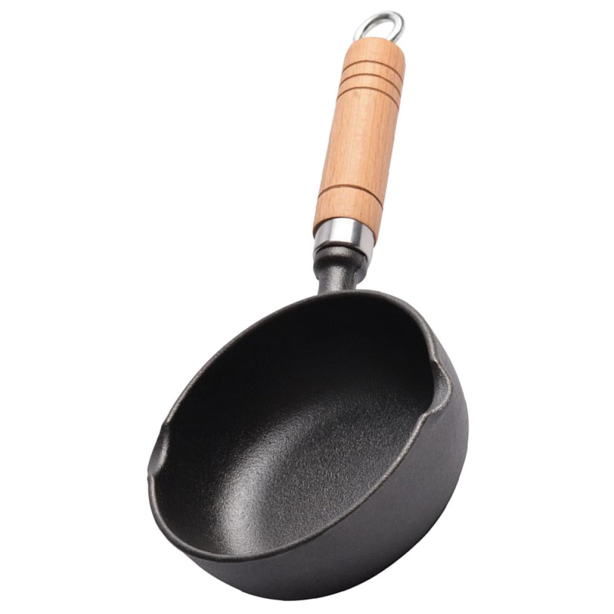 Petite casserole à huile en fonte 11 cm évite de brûler le beurre
