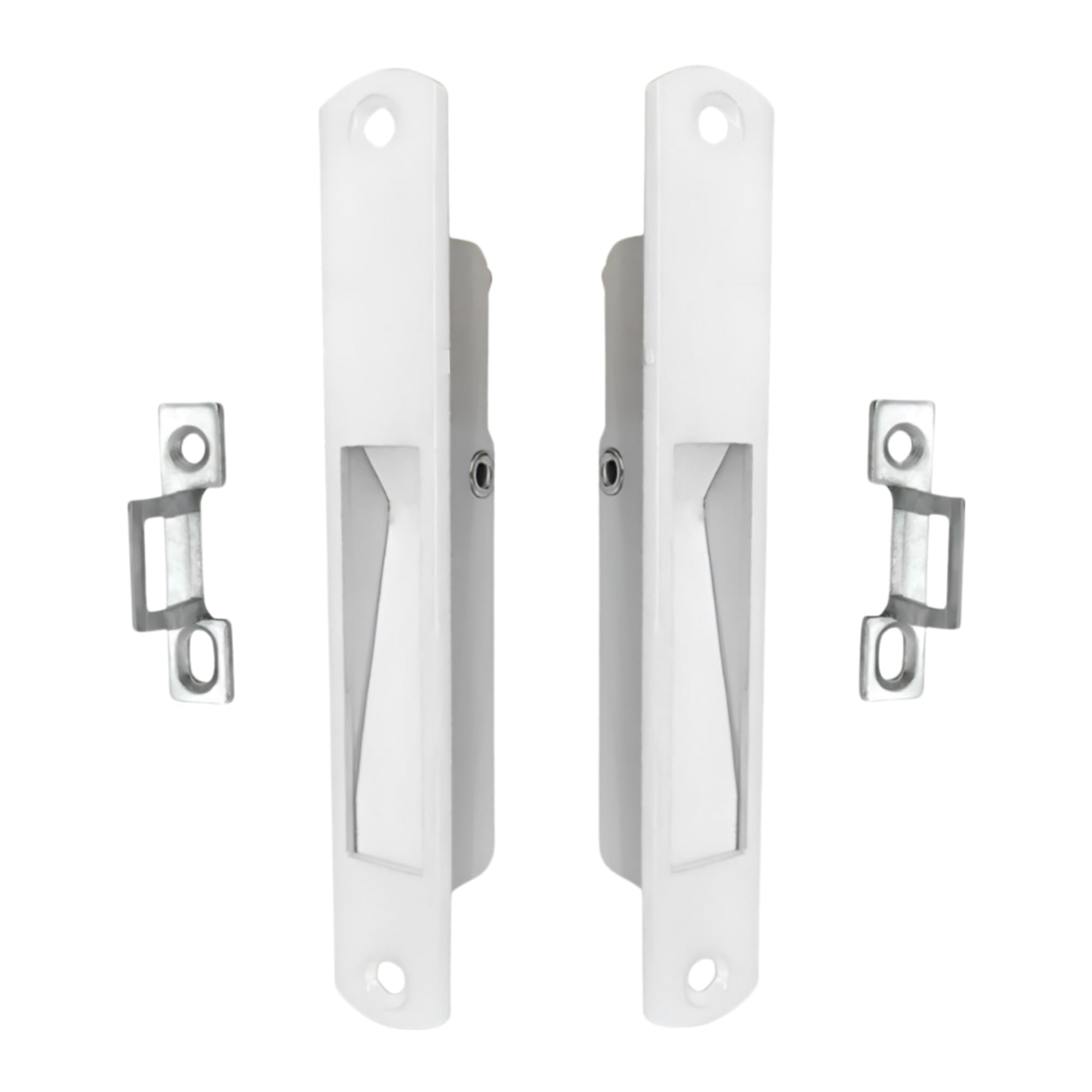 First Lot Aluminium Body Concealed Handle Cum Latch Touch Lock for uPVC Sliding Windows. (Pack of 1 Pair)-picture-32
