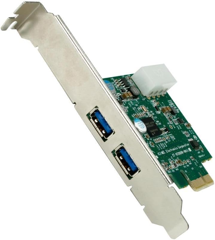 SuperSpeed USB 3.0 PCI Express Card 2 Port ADPU3-PCIX