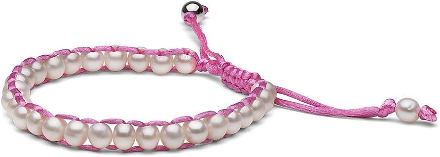 Anthony Dreyer Collection Cultured Pearl Macrame Bracelet