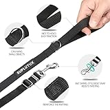Training Lead for Dogs 10m/32ft Adjustable Long Line Dog Lead for Puppy Medium Large Dogs with Padded Handle & Storage Bag (Black) - Image 2