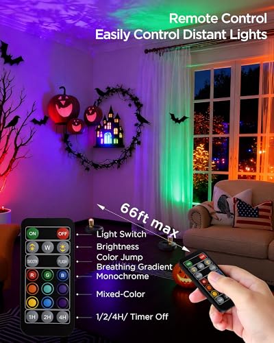 Image of Zetunlo Spot Lights Indoor RGB Spotlight: Rechargeable Color Changing Wireless Uplights Indoor - Plants Tree Artwork Model Picture Display Accent Lighting for Home Decor Homeowners