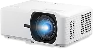 ViewSonic LS711HD 4200 Lumens 1080p Laster Projector with 0.49 Short Throw Ratio, HV Keystone, 4 Corner Adjustment, 360 Degrees Projection for Home and Office