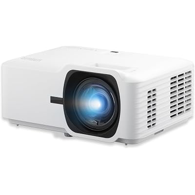 ViewSonic LS711HD 4200 Lumens 1080p Laster Projector with 0.49 Short Throw Ratio, HV Keystone, 4 Corner Adjustment, 360 Degrees Projection for Home and Office