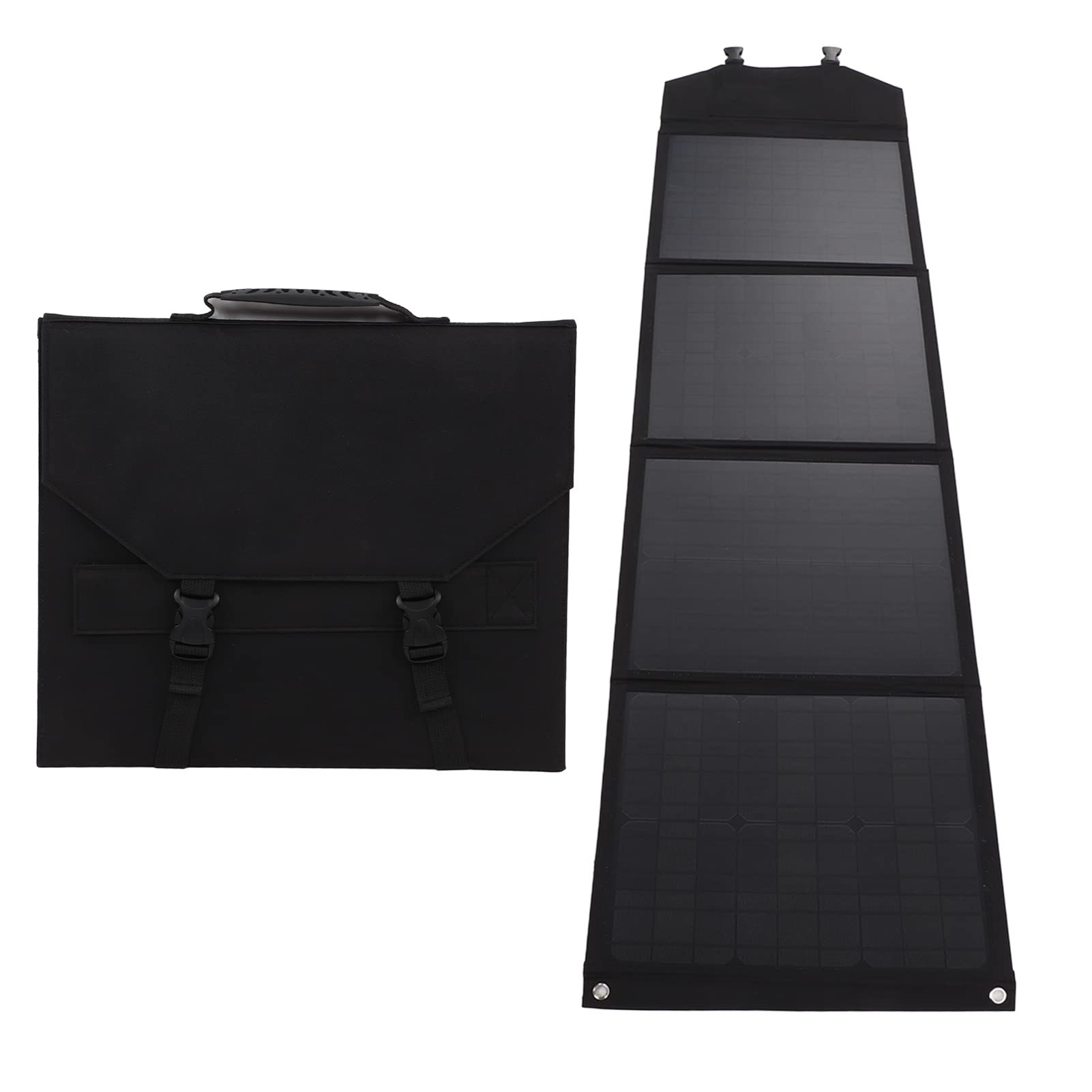 Cargador de Panel Solar, Kit de Paneles Solares de Paneles Solares de 80W Kit con Tela de Tela Oxford, Asegurando una Durabilidad y Rendimiento óptimos para el Trabajo Al Aire o los Vehículos
