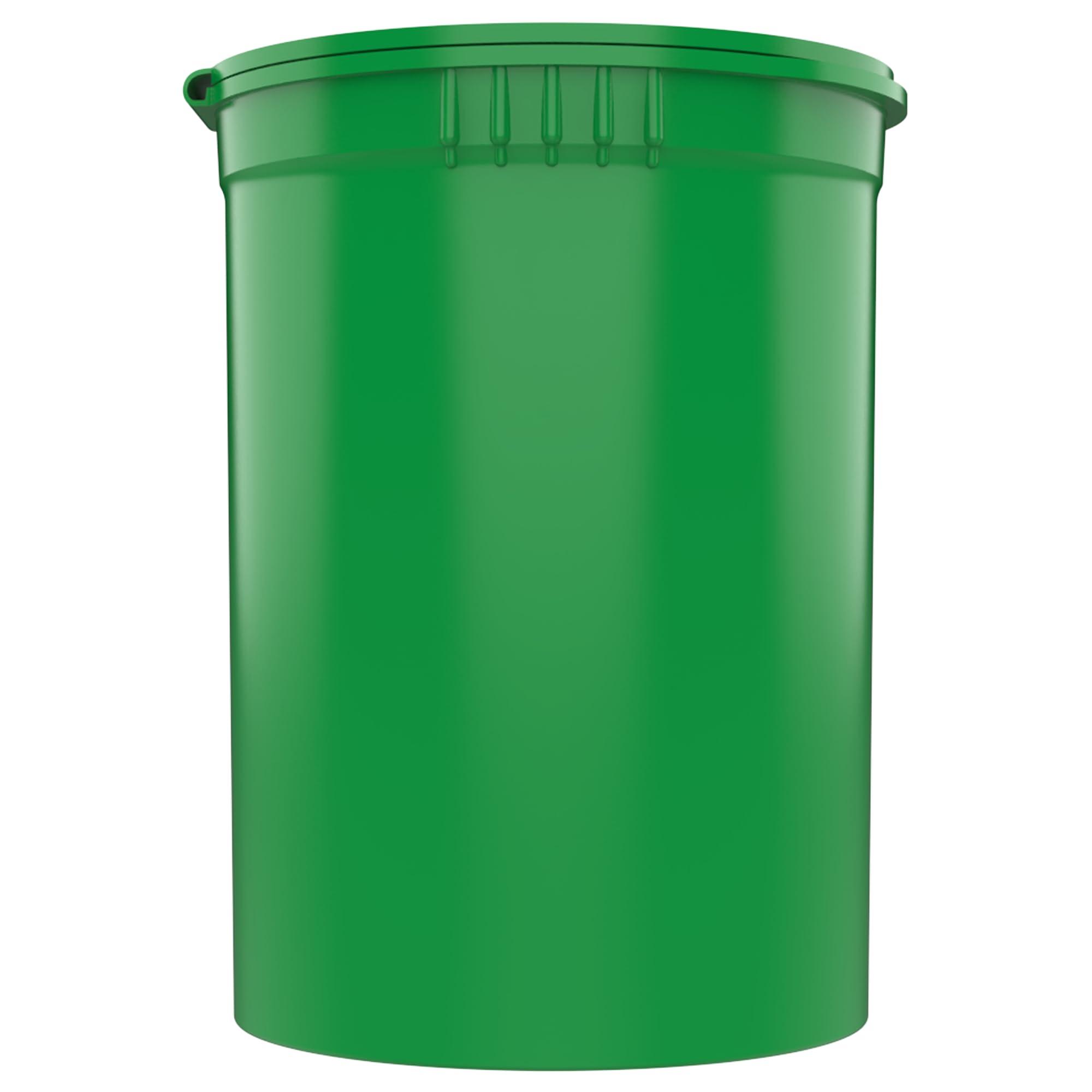 Dragon Chewer 30 Dram CR Plastic Packaging Pop Top Containers - Child Resistant Travel Holder Vial Bottles - 160 qty (Green)