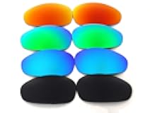 Galaxy Replacement Lenses For Oakley Juliet Polarized Black&Blue&Green&Red 4 Pairs