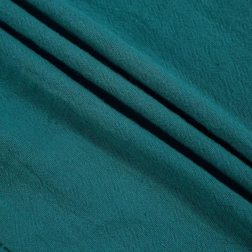 Womens Linen Pants Summer Casual Capri Pants with Pockets Palazzo Cropped Comfy Baggy Trousers High Waisted3