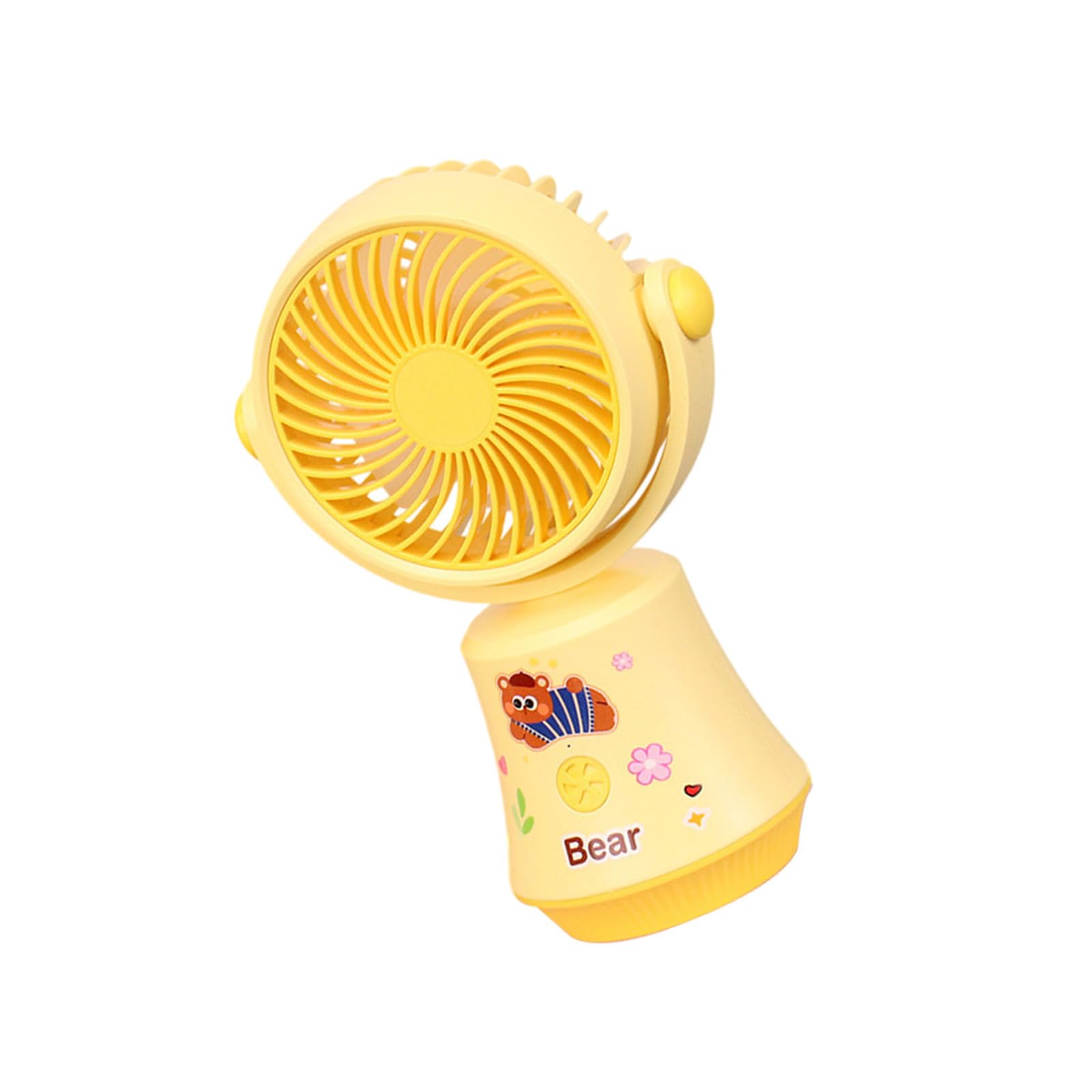 CAZSTYK 3 Speed Outdoor Portable Handheld Desk Fan Rechargeable Personally Cooling Fan Light Weight Coolers Easy to Carry Outdoor Personally Coolers