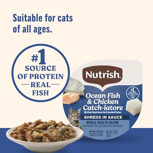 Nutrish Fish & Chicken Wet Cat Food, 2.8 oz. Cup (24 Pack) (Rachael Ray) - image 7