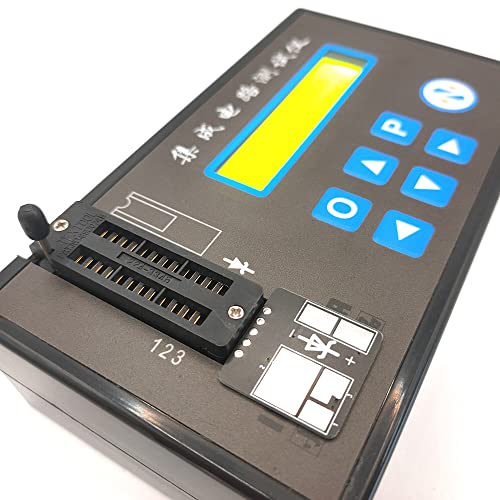 Probador LED recargable de circuitos integrados y transistores portatil 4