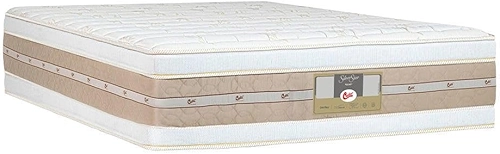 Colchão Castor Queen Size Molas Pocket Silver Star AIR Double Face 158x198x34cm