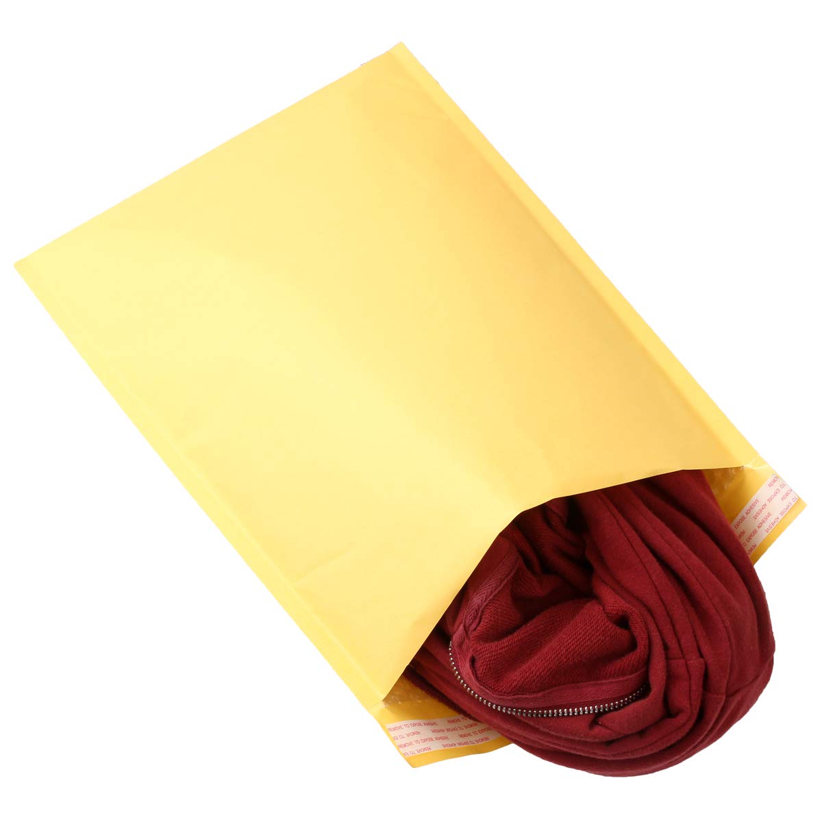 Acrux7 - Sobres de burbujas de papel kraft de 12 x 15 cm, 25 unidades, sobres acolchados con cierre autoadhesivo y acolchados, con cierre adhesivo, resistente y ligero