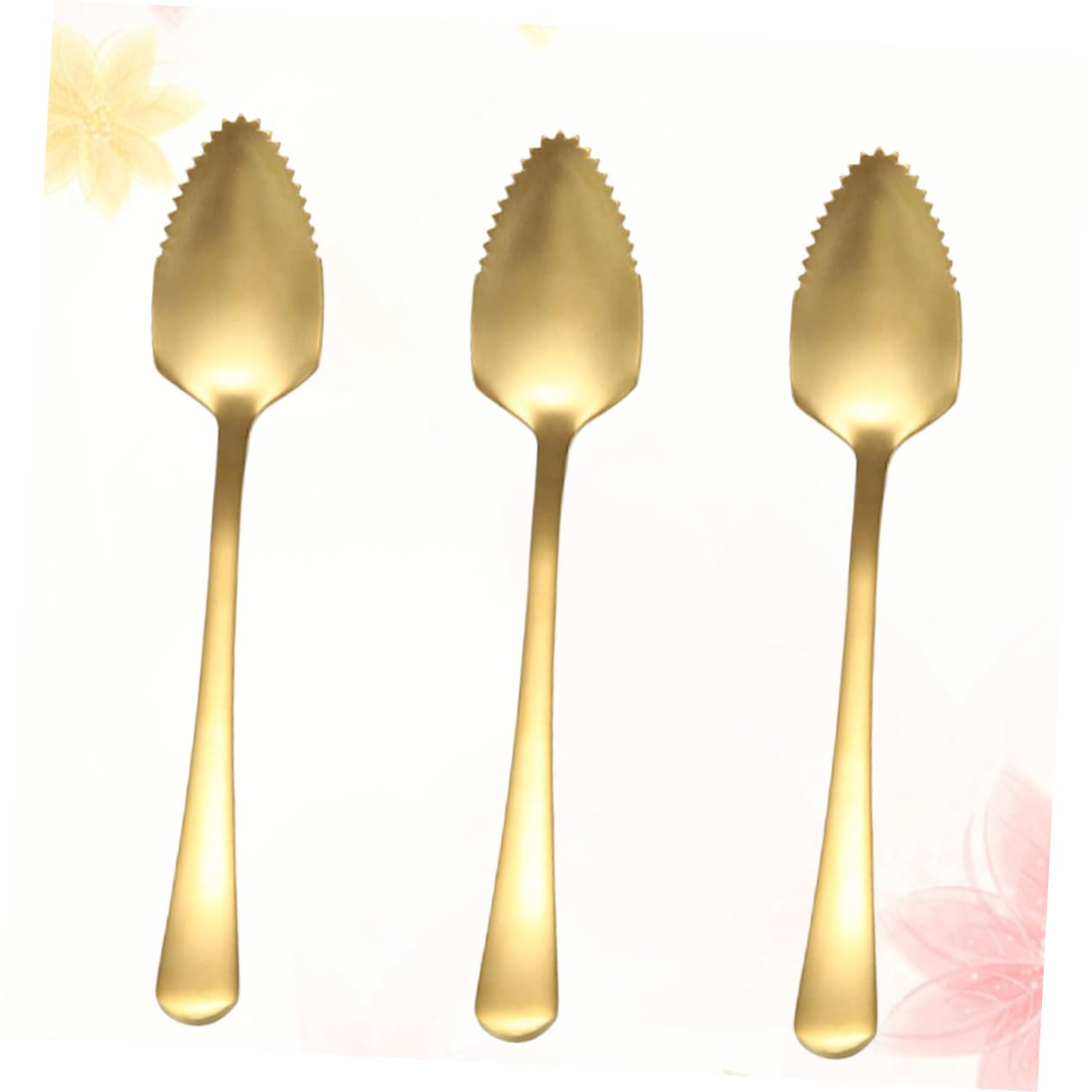 Alipis 18pièces Cuillères à Dessert Acier De Cuillères à Glace Outils De Cuisine Pour Fruits Et Desserts