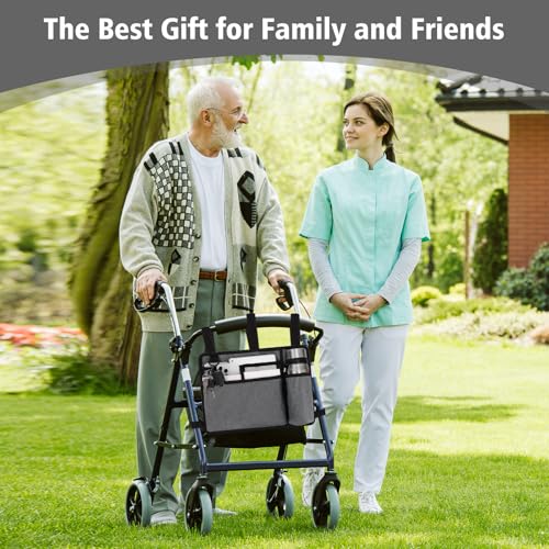 image for supregear Accessories Bag for Walker, Wheelchair, Rollator - Walker Ba