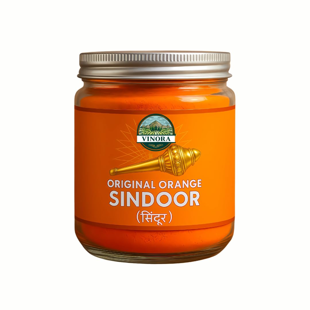 VinodRatna Sindoor for Hanumanji | Pure Bajrangbali Sindoor Powder | Hanuman Chola Sindur, Orange Sindoor for Hanumanji Pooja (100g)-picture-51