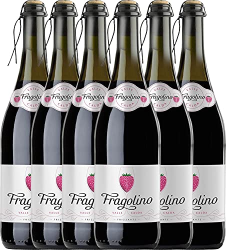 Fragolino Valle Calda Frizzante von Vinicola Decordi - 6 x 0 75l VINELLO - 6er - Weinpaket inkl. kostenlosem VINELLO.weinausgießer
