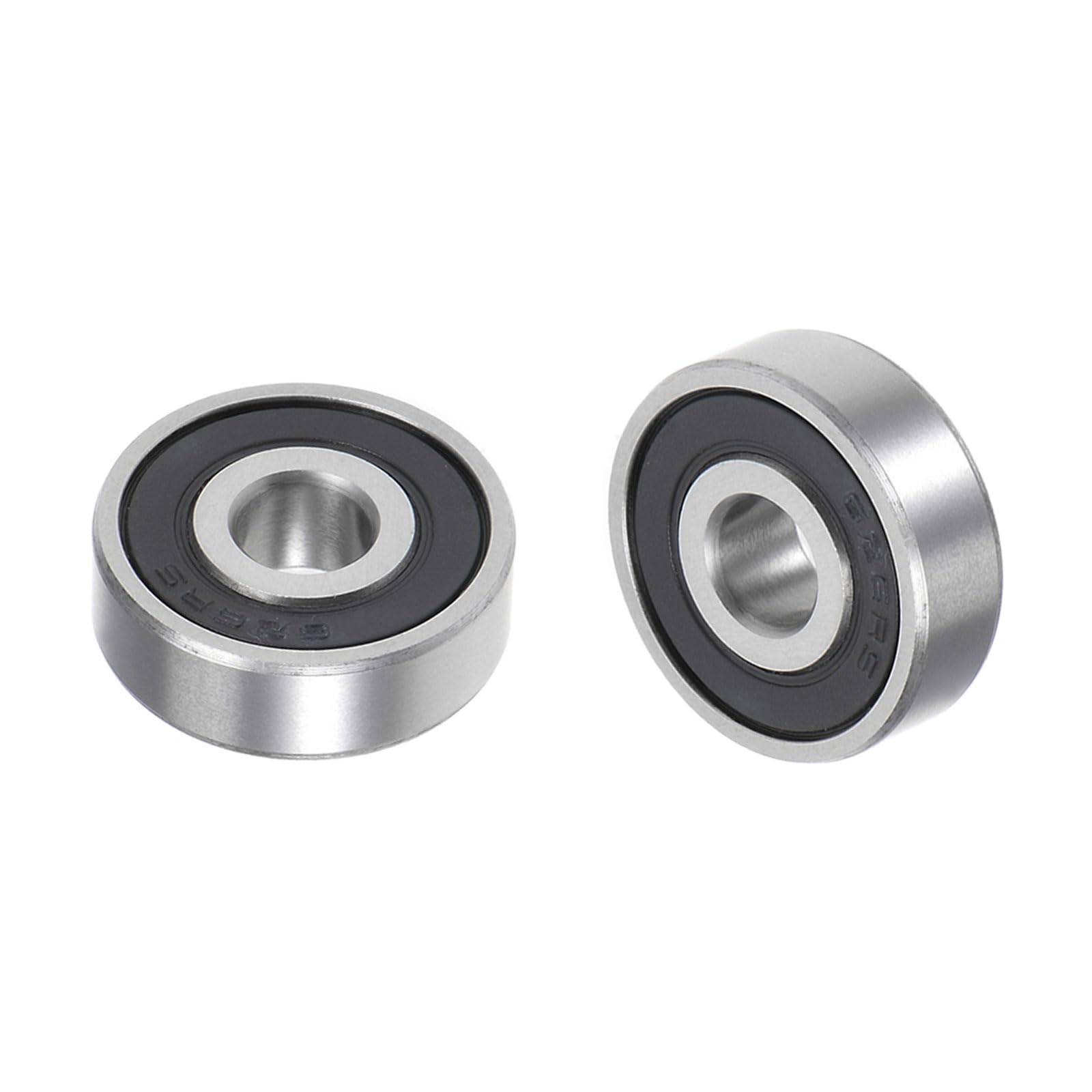 Kozelo 8pcs Roulements à Billes 606-2RS 6x17x6mm - Acier Haute Carbone Double Scellé ABEC1