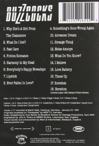 Buzzcocks: Hamburg \'81 - Auf Wiedersehen