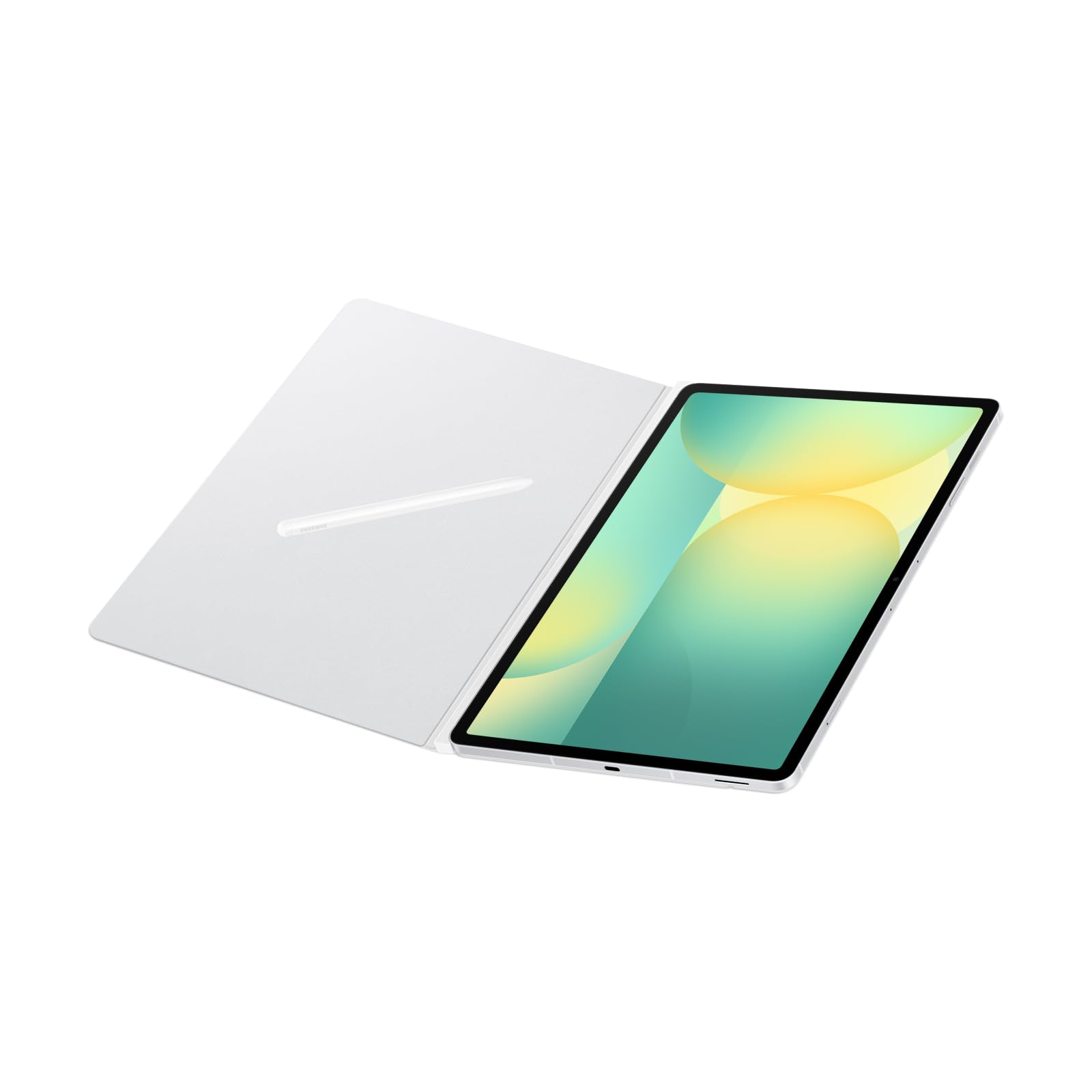 Amazon.co.jp: Tab S10 FE+Smart Book Cover|ホワイト|タブレット 