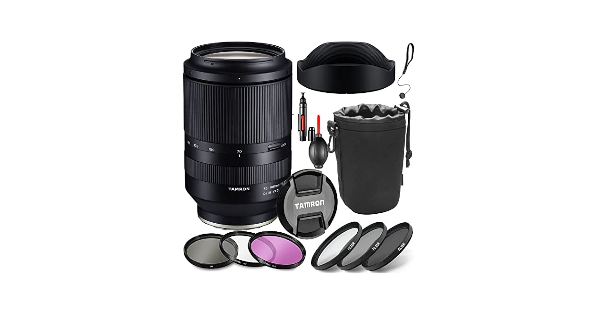 TAMRON 70-180mm F/2.8 Di III VXD NDフィルター Amazon.com : Tamron 70-180mm f/2.8 Di III VXD Lens for Sony