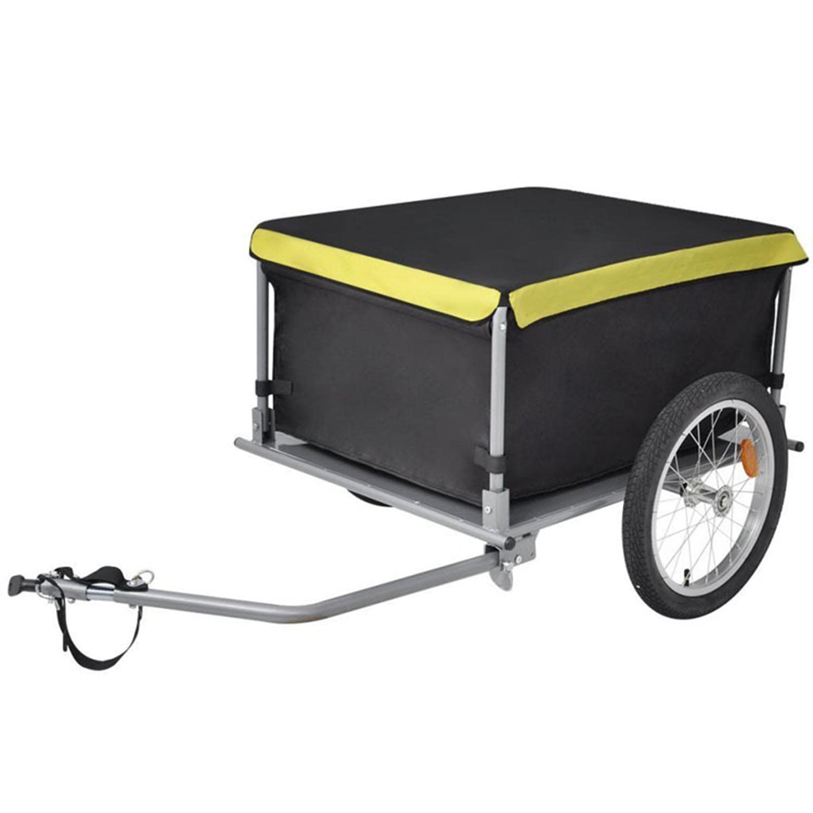 Buy Glowshelfy Cargo Bicycle Trailer With Hook, Foldable Bicycle Cart