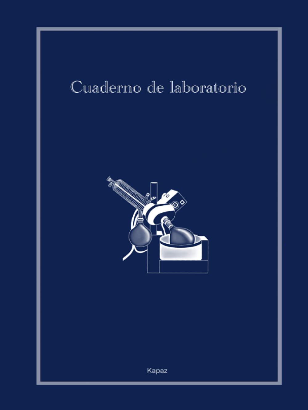 Affrolling 1 Cuaderno De Laboratorio Azul De 8.5 X 11.25 Pulgadas, 96 Páginas, Con Páginas De Cuadrícula, Cuaderno De Laboratorio Cosido En Sección Dura Para Química, Física, Biología, Estudiantes De