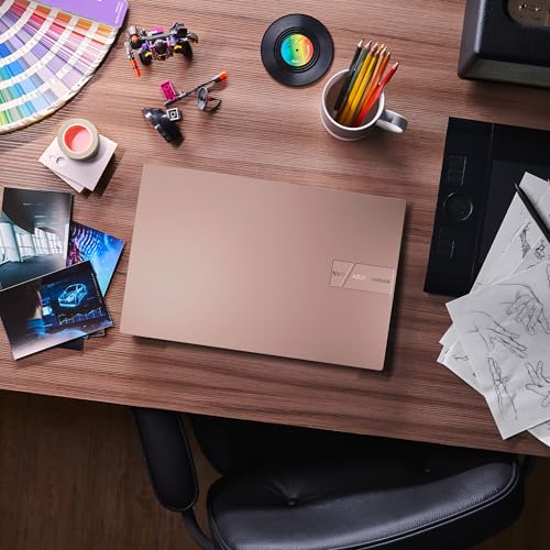 Laptop ASUS Vivobook 15, pantalla táctil FHD de 15.6”, Intel Core i5-1334U, gráficos Intel Iris Xe, memoria de 16 GB, SSD de 512 GB, Champagne, F1504VA-AB56-PK