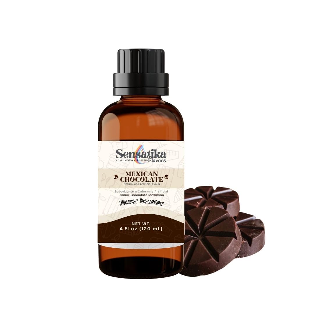 Amazon.com: Mexican Chocolate N&A Flavor Sensatika 4 fl oz