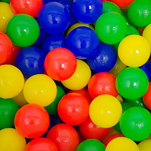 LittleTom Speeltent voor meisjes, 200 ballen, ballenbad, 100 x 100 x 135 cm, roze - Afbeelding 8