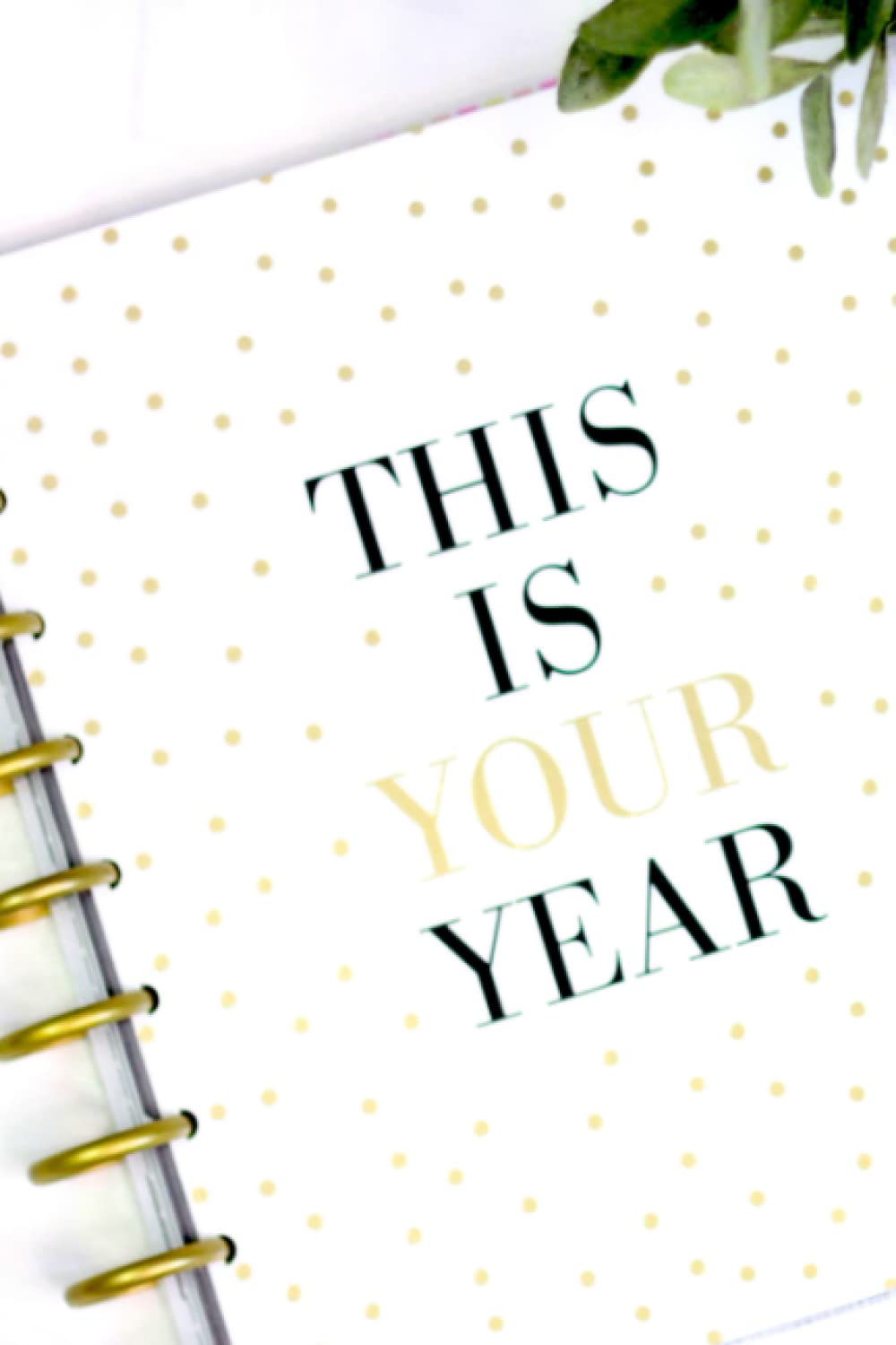 This is Your Year: Yearly Planner 6x9 110 pages