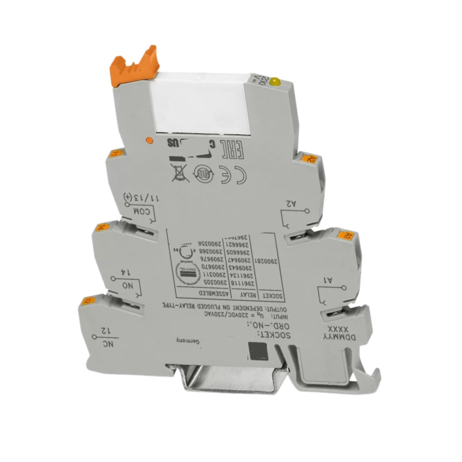 JHSLJCQS Relay PLC-RPT-230UC/21 2900305, Relay Module