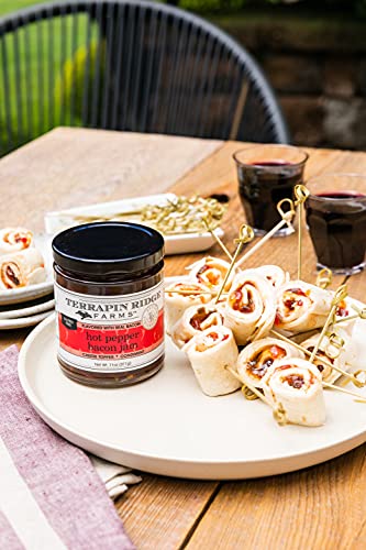 Terrapin Ridge Farms Gourmet Hot Pepper Bacon Jam – One 10.5 Ounce Jar #TOP3