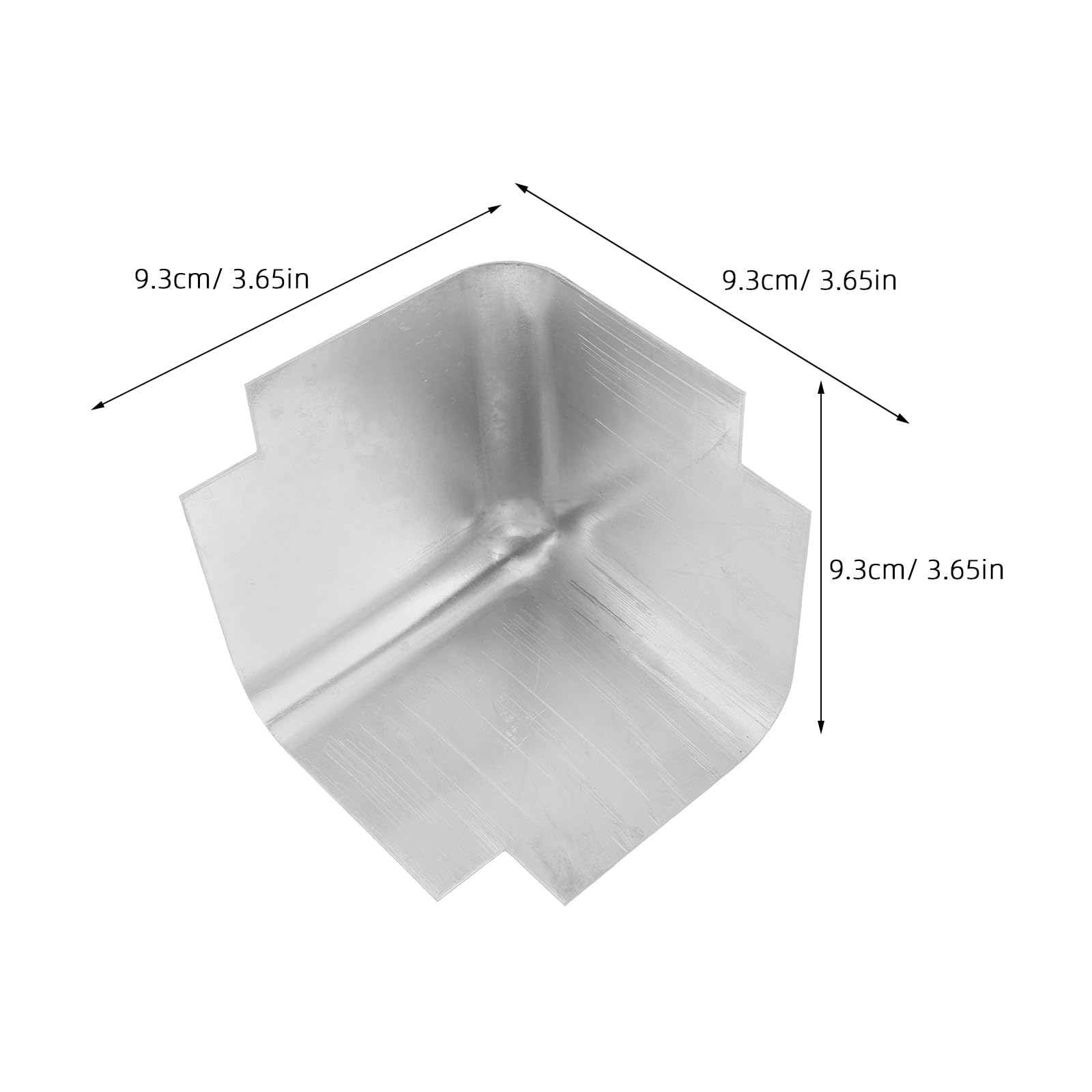 2 protections d'angle métalliques : protections de bord en aluminium pour camions frigorifiques – d'angle pour conteneurs, fourgons et boîtes à outils de pour le transport