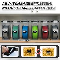 6 Pack Filament Aufbewahrungsbox für 3D Druck Filament Versiegelung&Schutz – Ansicht 6