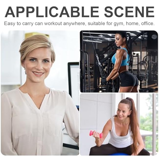 BESPORTBLE Arm Workout Equipment Hand Strengthener Wrist Trainer Handle Forearm Exerciser for Home Gym Fitness