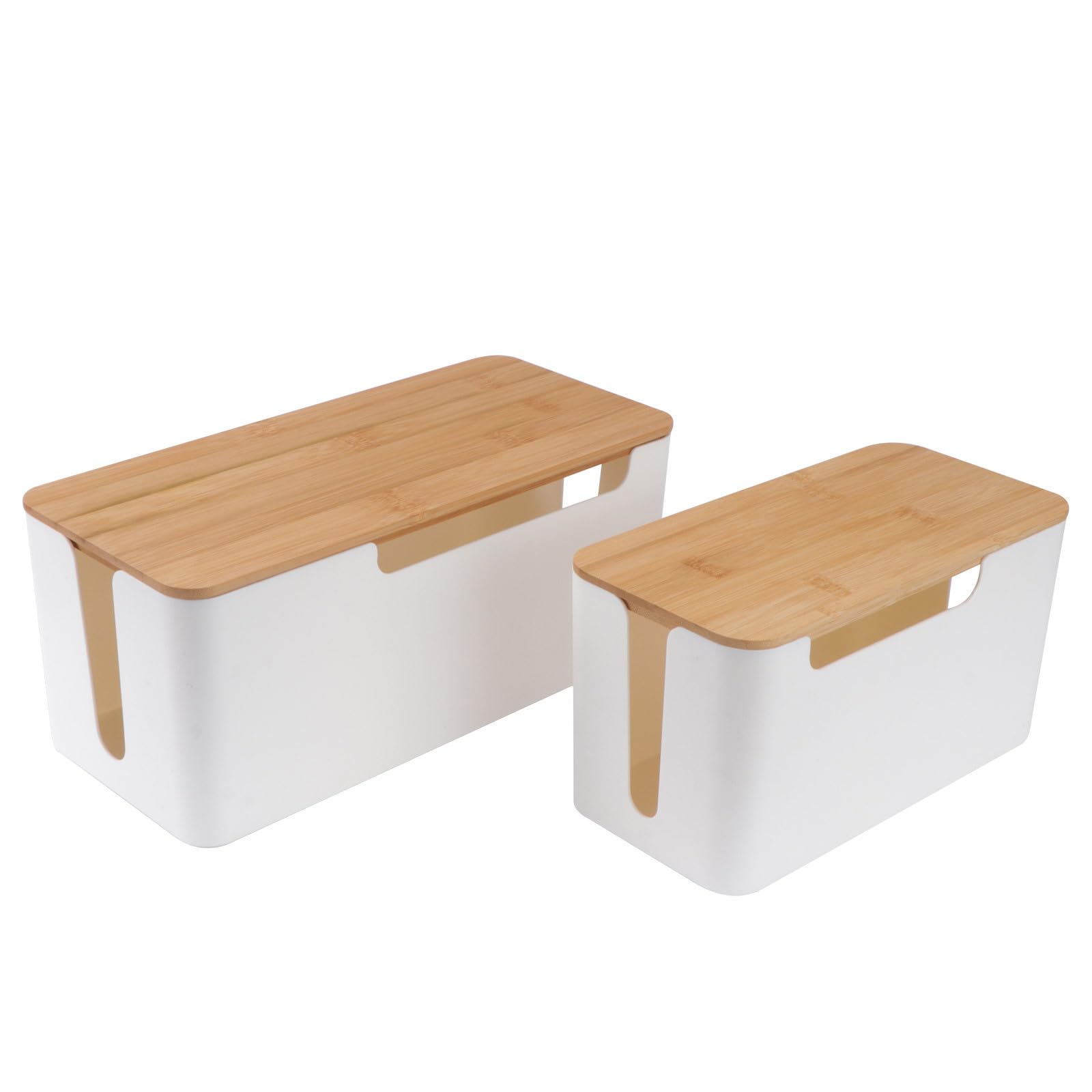 2 Piezas Caja Protectora de Enchufes de Plástico Abs