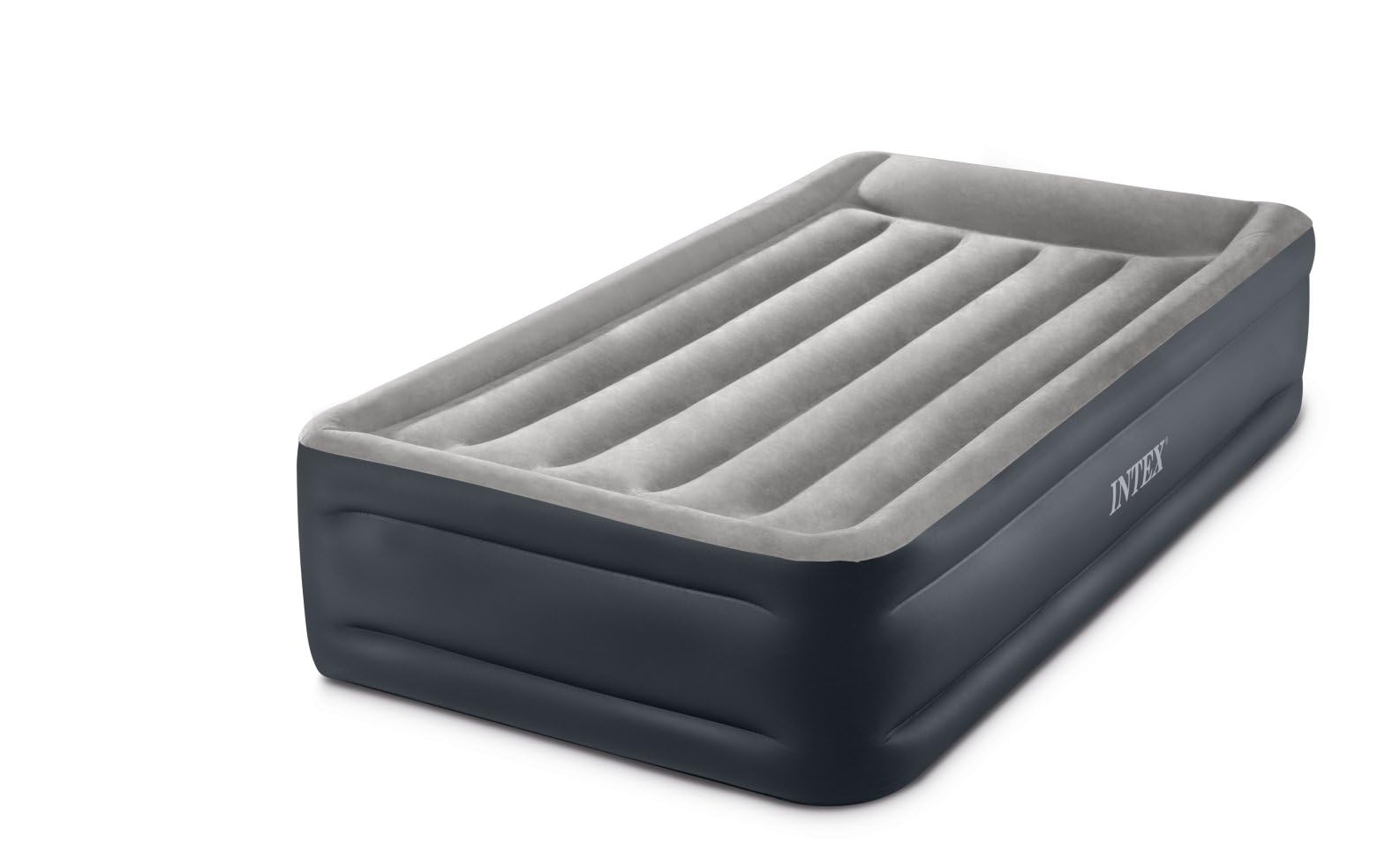 Intex Twin Deluxe Pillow Rest Airbed w/Fiber-Tech RP, Inflated Size: 99cm x 1.91m x 42cm (64132GB)