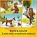 LEGO Creator 3 in 1 Forest Animals Red Fox Toys - Building Toys for Kids, Boys & Girls, Ages 9+ - W/ 3 Building Options into Fox, Owl, or Squirrel - Gift for Birthdays - 31154