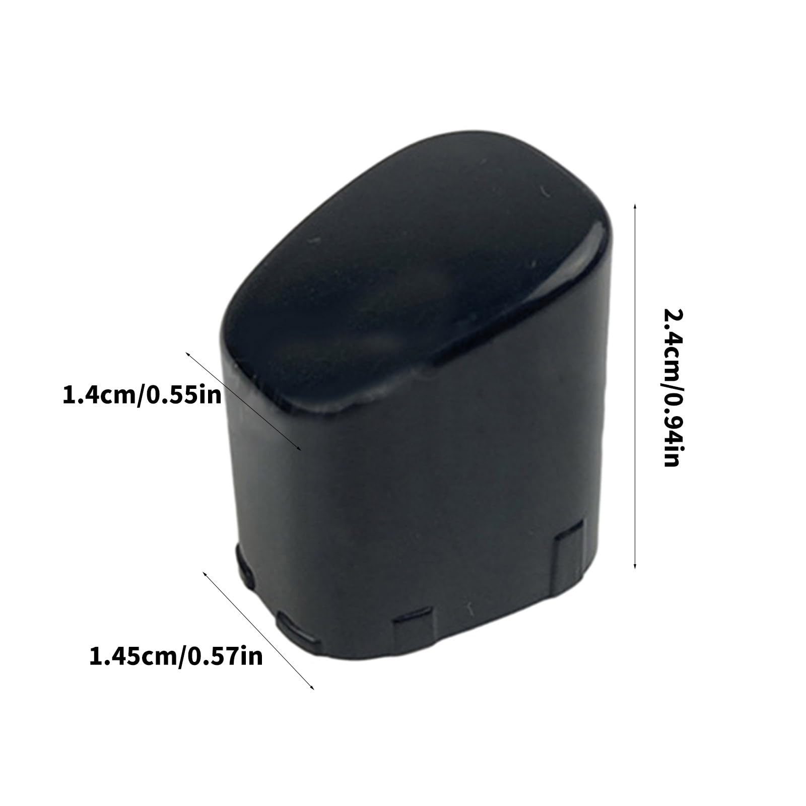 Capuchon de bouton de stationnement de frein à main durable remplace 6RD711333A Couvercle de bouton de frein à main pratique Capuchon léger